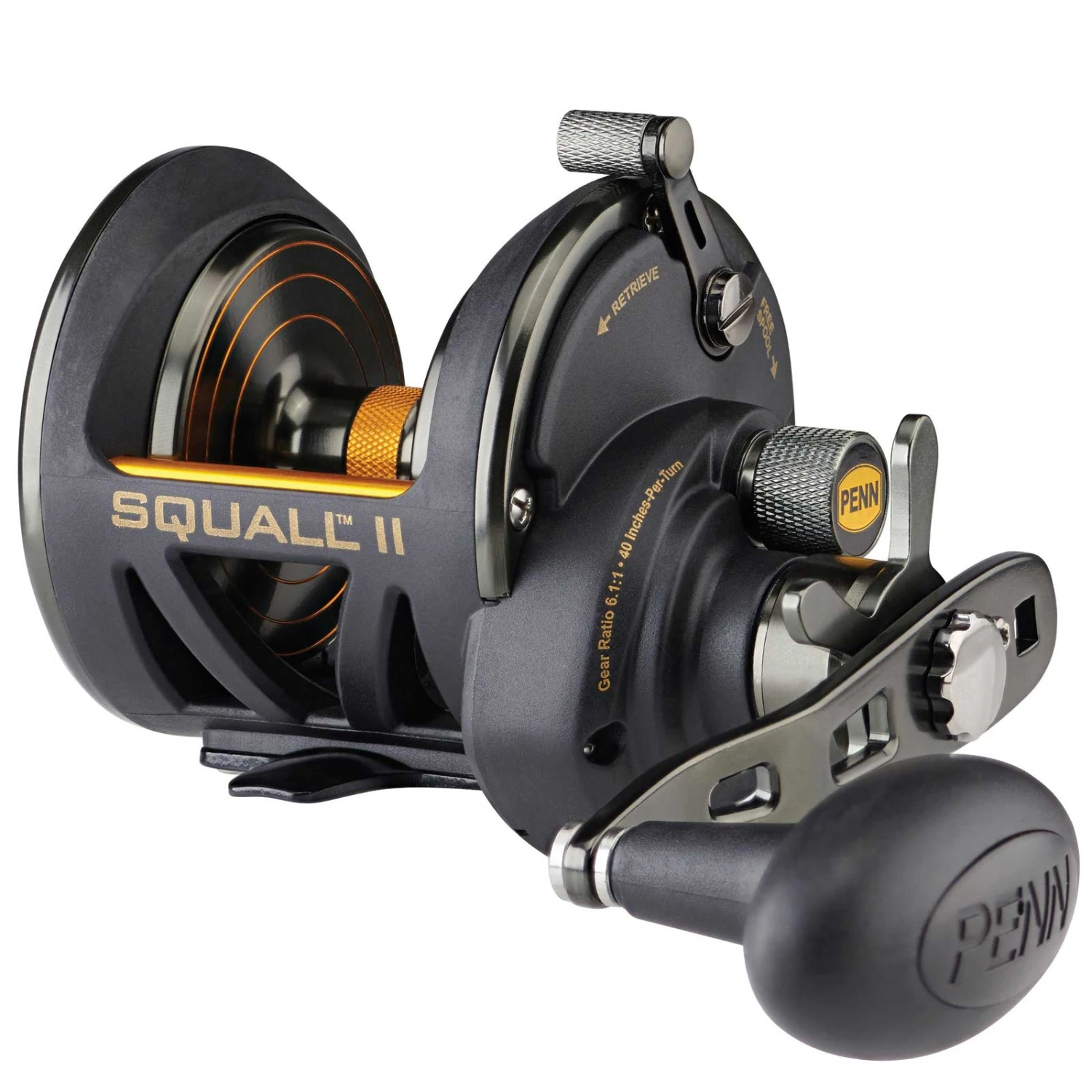 Penn Squall II Star Drag Reel Box Multirolle Linkshand 1 Penn Squall II Star Drag Reel Box Multirolle Linkshand